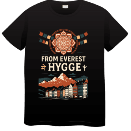 Fra Everest Til Hygge First Edition : Regular Fit T-Shirt